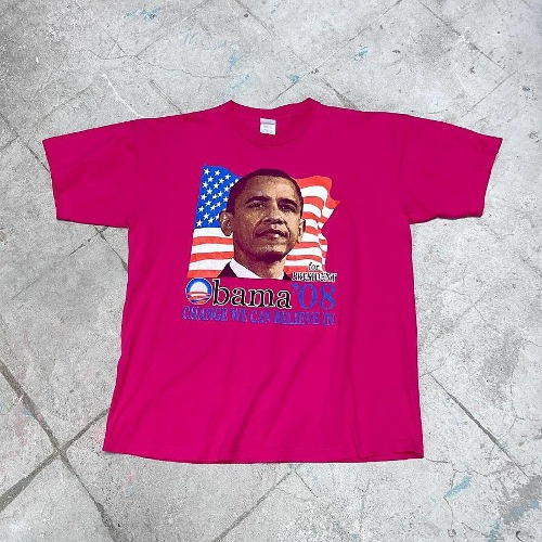 2008 버락 오바마 티셔츠 (XL)